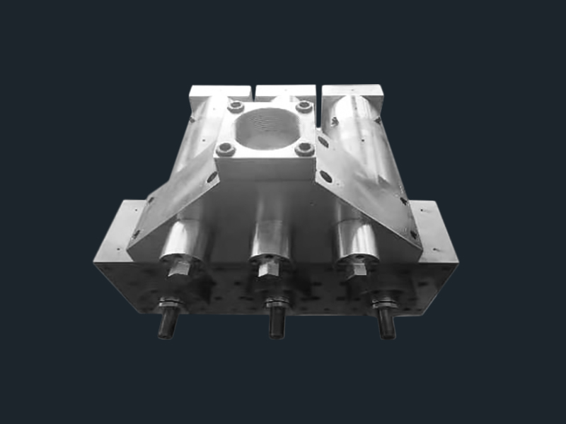 一出三擠出機頭